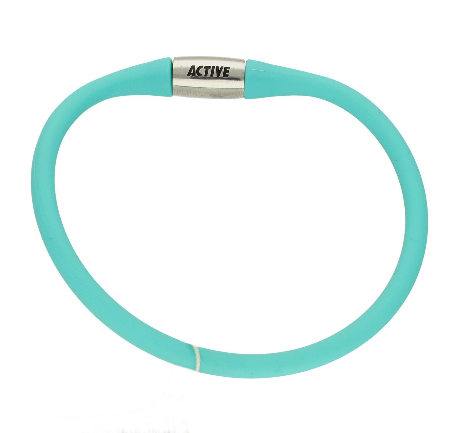 Bransoletka damska turkus Active BA040. Doskonale sprawdzi się na prezent dla fanów sportu. Bransoletka dla aktywnych. Bransoletka turkusowa. Bransoletka z napisem..jpg