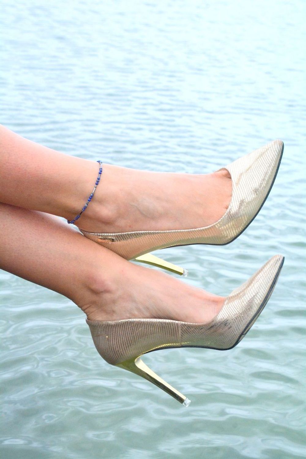 Bransoletka na nogę srebrna BAHEB1LL – Granatowe kamienie spinel – Srebro próby 925.jpg