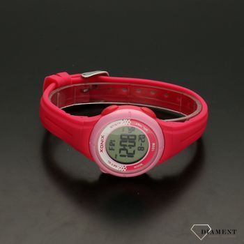 Zegarek dla dziewczynki różowy z wyświetlaczem Xonix BAO-003 (3).jpg