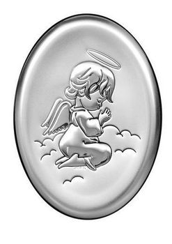 Wyjątkowy obrazek srebrny przedstawiający Aniołka BC63841X.jpg