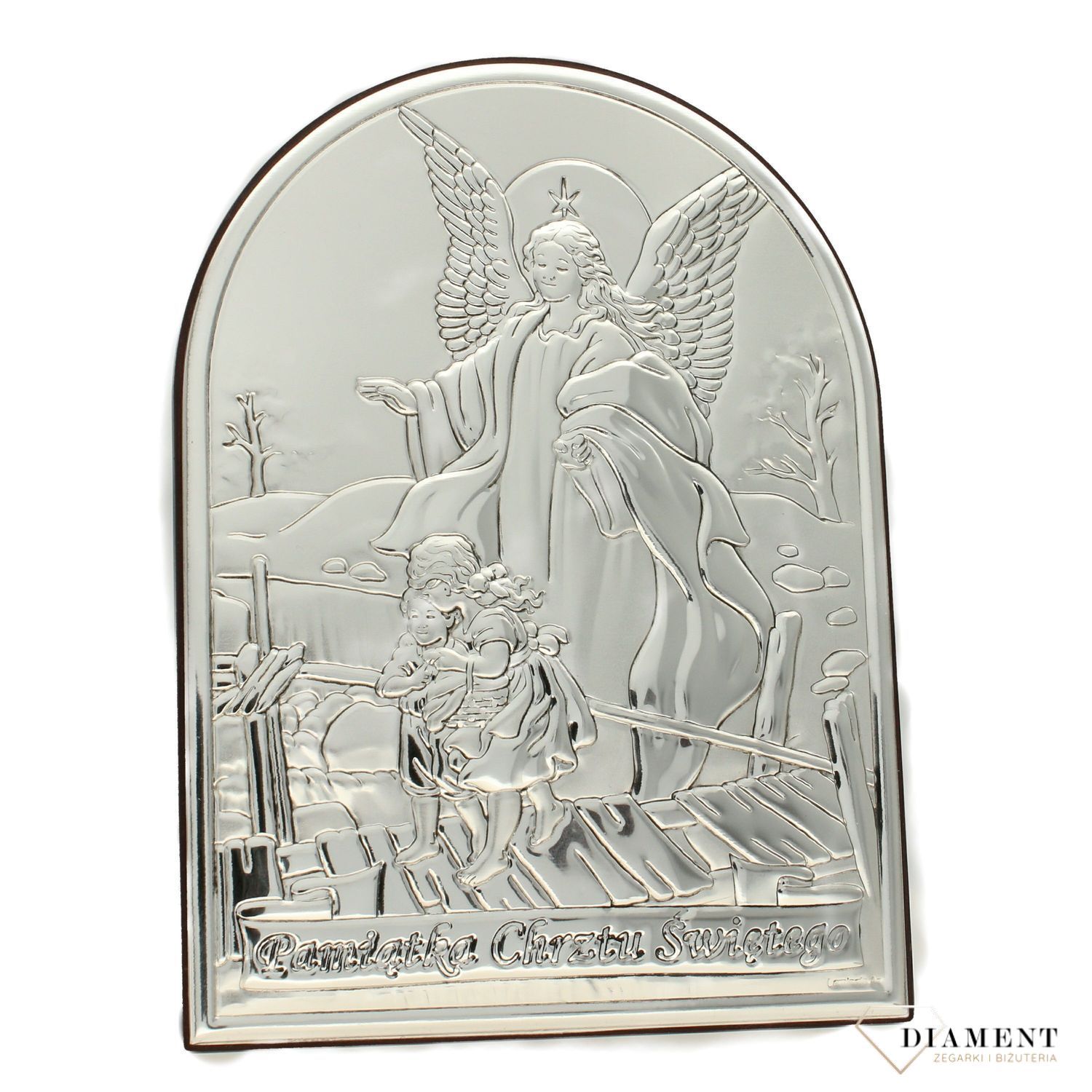 Obrazek przedstawiający Anioła Stróża na kładce-chrzest (4).jpg