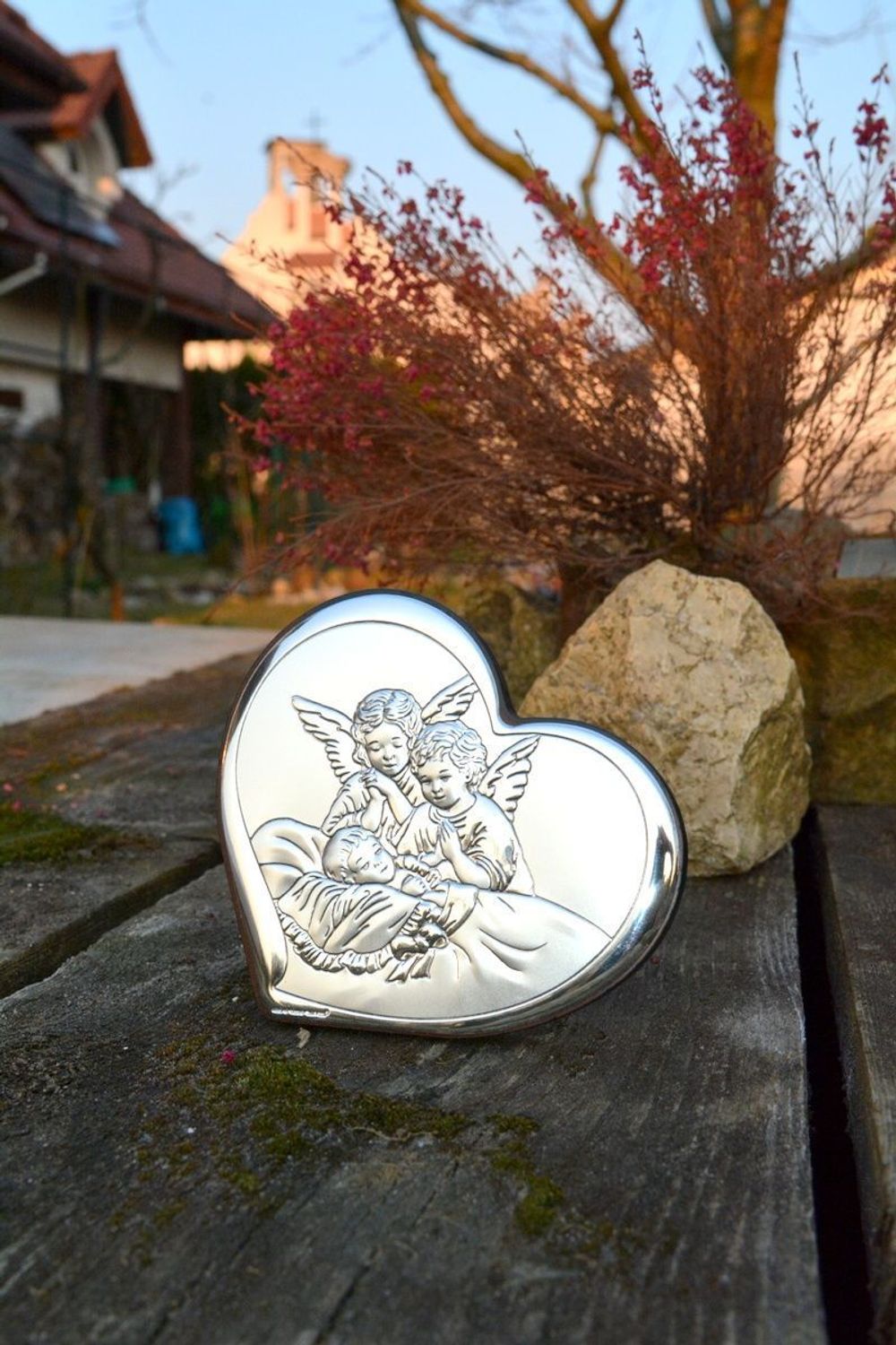 Obrazek srebrny z Aniołkami nad dzieciątkiem- chrzest (2).jpg