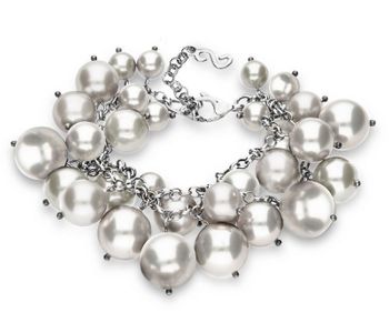 Bransoletka damska srebrna z perłami Swarovskiego w kolorze Pure Pearl White BD5810W.jpg