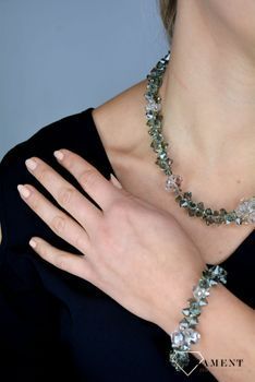 Bransoletka Swarovski 'Szare magiczne kryształy' BE6301515 to piękna i bogata bransoletka Swarovskiego z nietuzinkowymi kryształami.  (5).JPG
