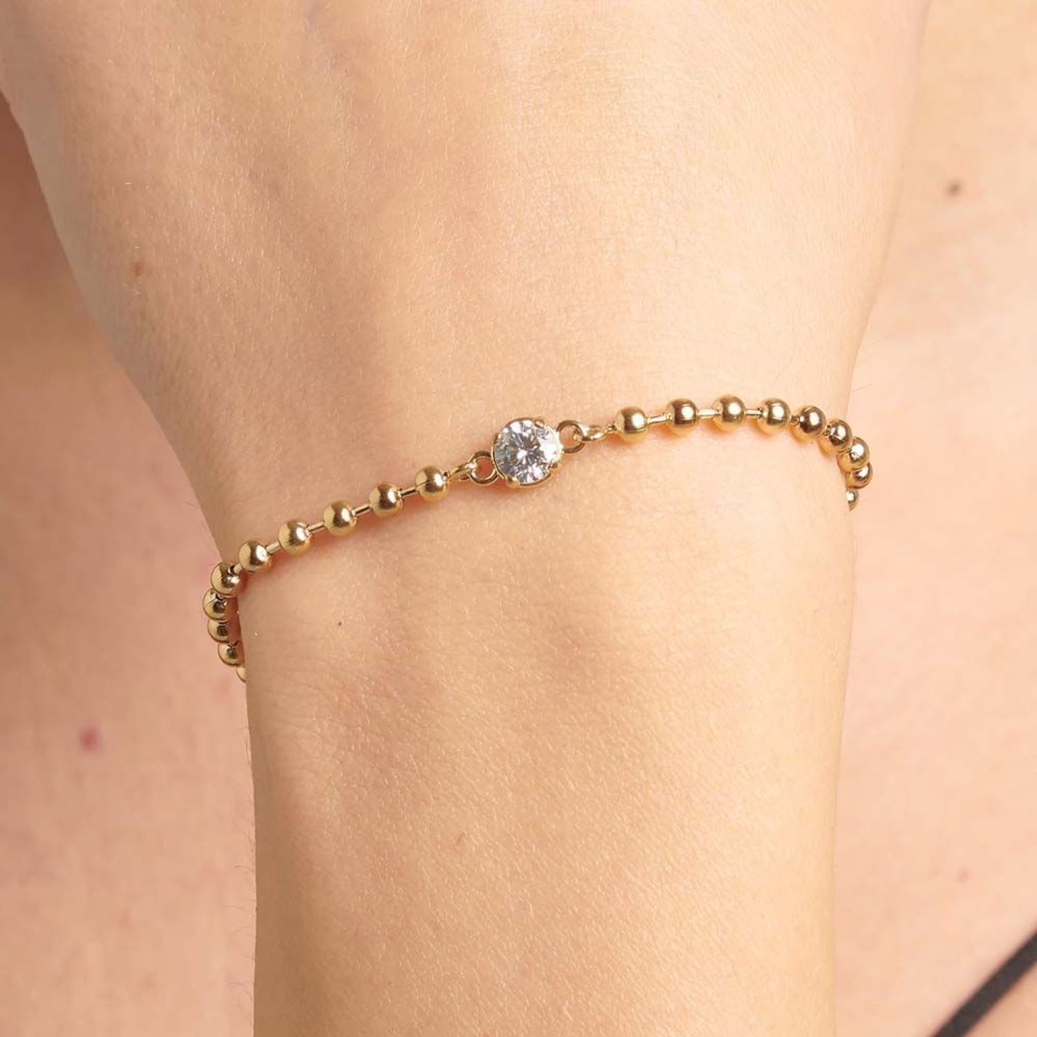 Bransoletka damska stalowa pozłacana Brosway Desideri Luck BEI085.jpg