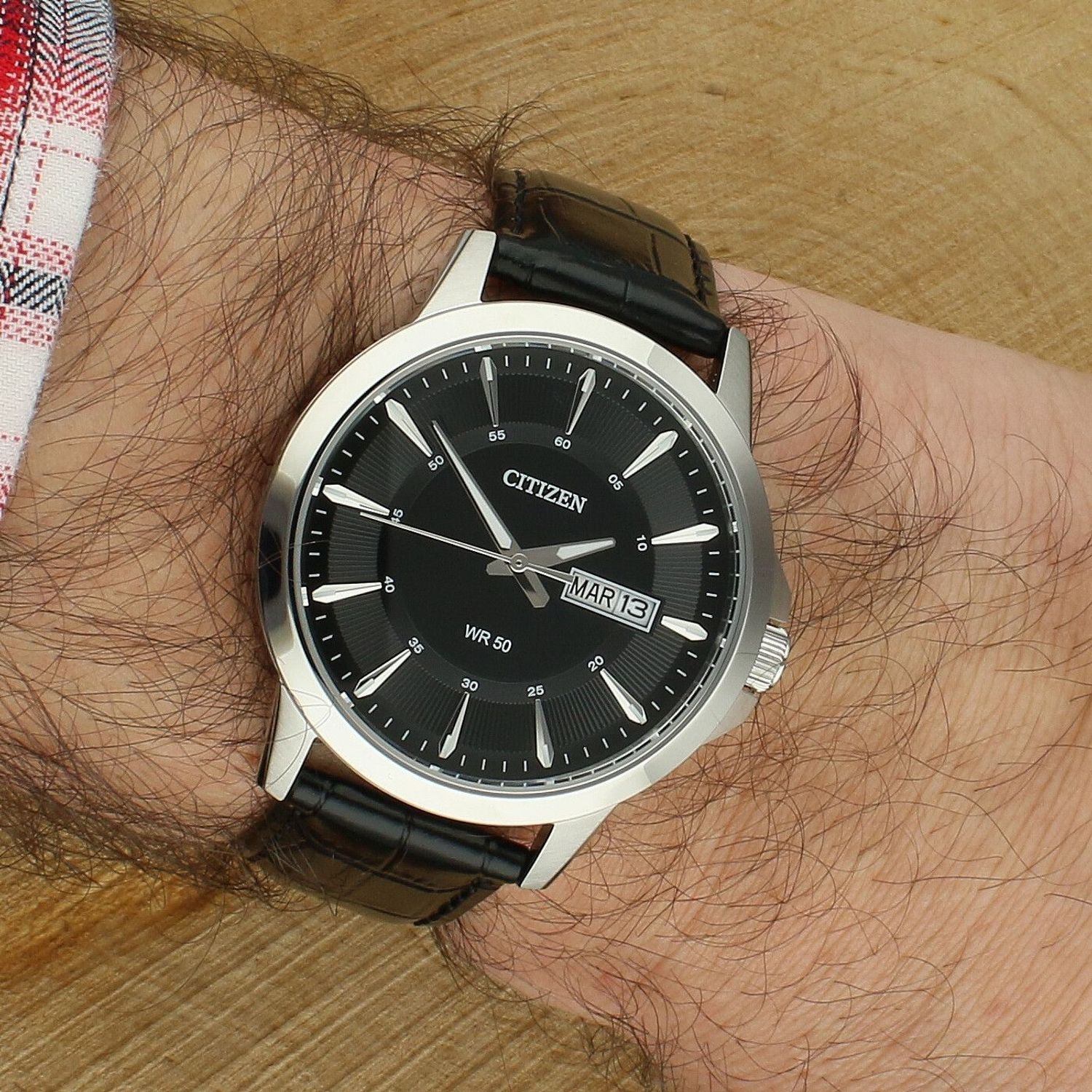 Zegarek męski Citizen na czarnym pasku Classic BF2011-01EE.jpg