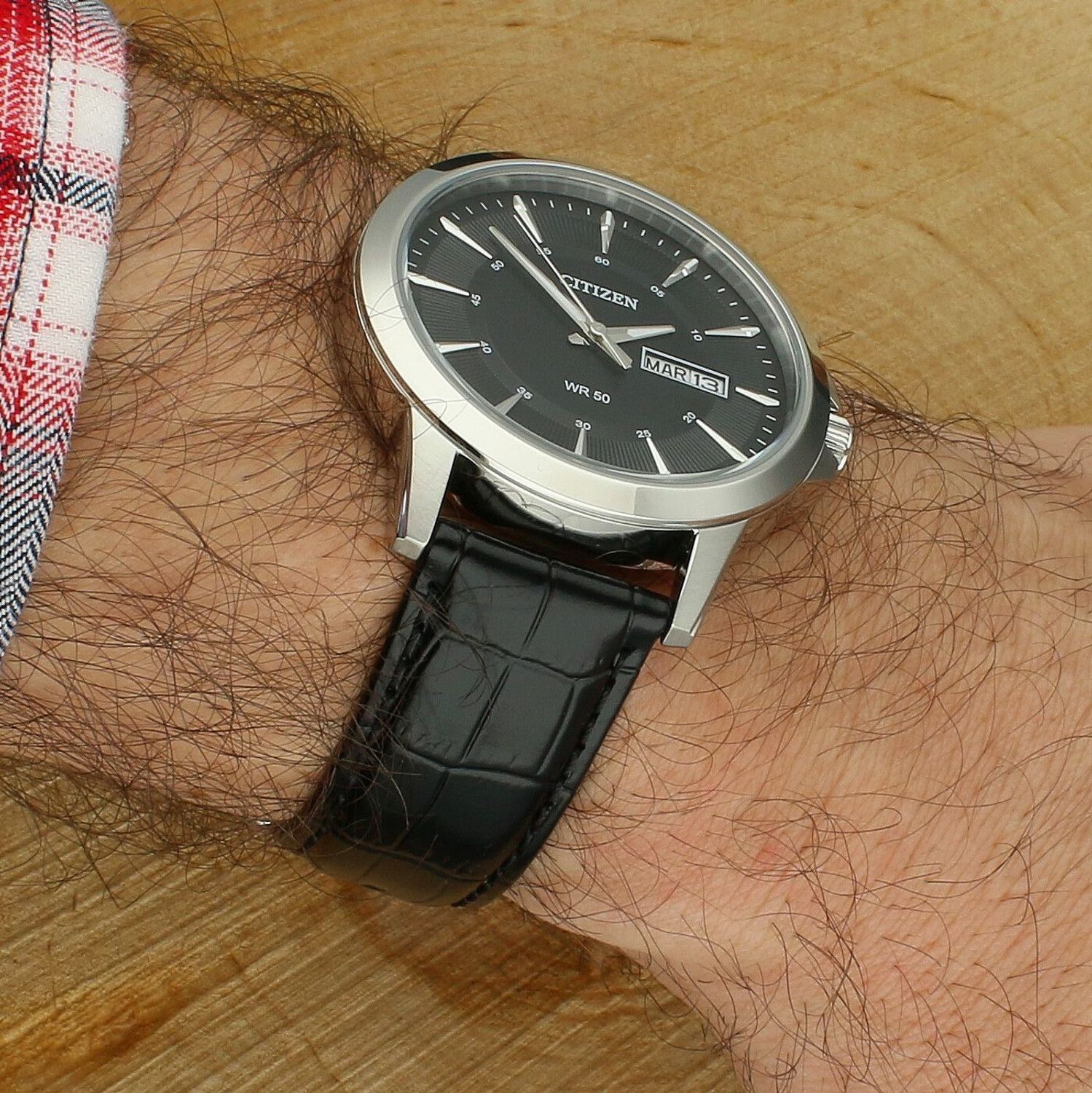 Zegarek męski Citizen na czarnym pasku Classic BF2011-01EE.jpg