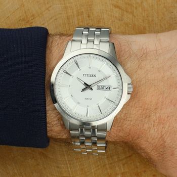 Citizen BF2011-51AE – elegancki zegarek męski, srebrna tarcza white.jpg