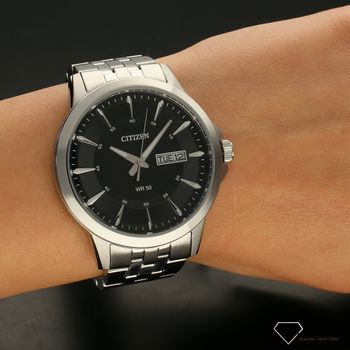 Zegarek męski Citizen na bransolecie z czarną tarczą Classic BF2011-51E Autoryzowany sklep. ✓Grawer na zegarku ✓ (5).jpg
