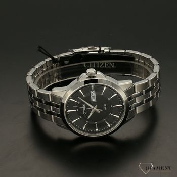 Zegarek męski Citizen na bransolecie z czarną tarczą Classic BF2011-51E Autoryzowany sklep. ✓Grawer na zegarku ✓ (3).jpg