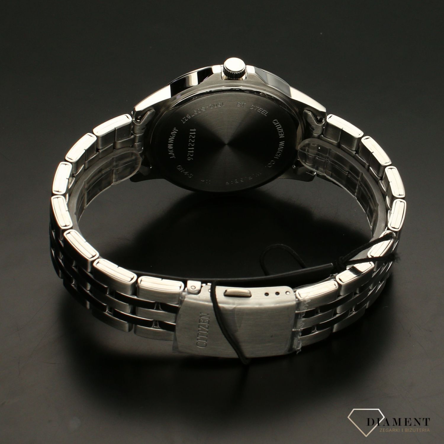 Zegarek męski Citizen na bransolecie z czarną tarczą Classic BF2011-51E Autoryzowany sklep. ✓.jpg