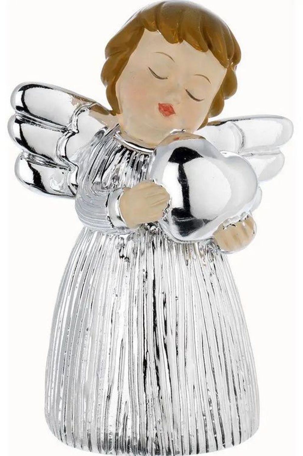 Pamiątka Chrztu Świętego figurka Aniołek z sercem BG2155-01.jpg