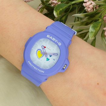 Zegarek Baby-G BGA-10-6AER PLAYFUL HEARTS – fioletowy, serca, 100 m (4).jpg