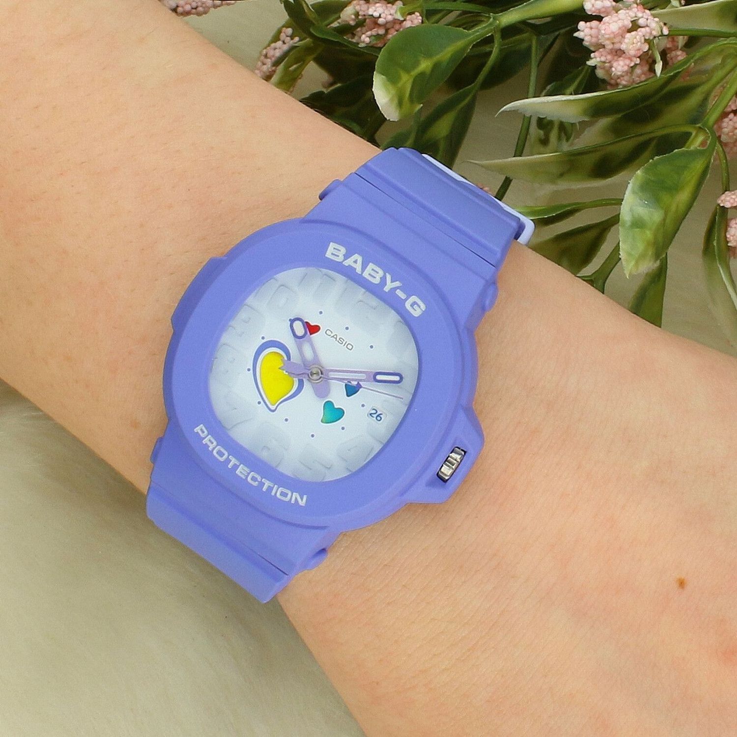 Zegarek Baby-G BGA-10-6AER PLAYFUL HEARTS – fioletowy, serca, 100 m (2).jpg