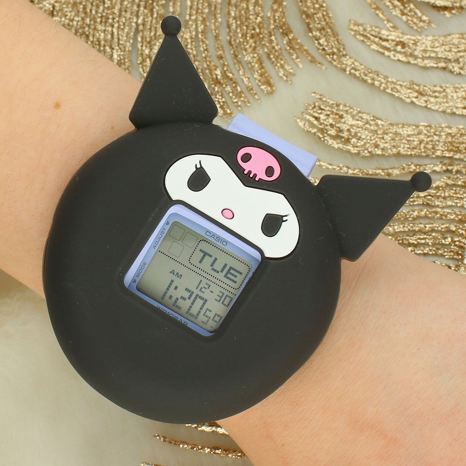 Sportowy zegarek damski Casio BABY-G BGD-10KH-2BER w fioletowym kolorze. 100 m wodoszczelności, Super Illuminator, 5 alarmów i zestaw z uchwytem serce.22.jpg