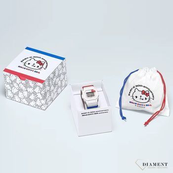 Zegarek Casio Baby-G 30th & HELLO KITTY 50th Anniversaries BGD-565KT-7ER. Zegarek Hello Kitty x Casio G-shock. Zegarek dla dziecka na komunię. Dziewczęcy zegarek na komunię.6.jpg