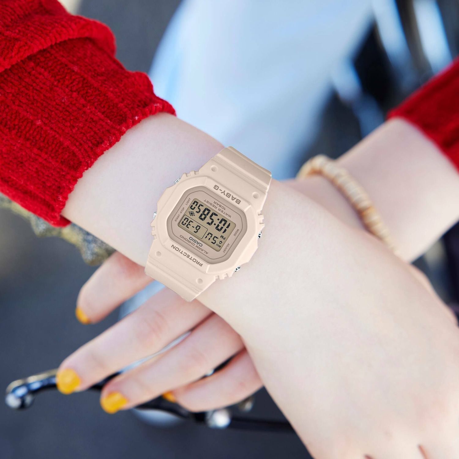 Zegarek Casio Baby-G beżowy BGD-565U-4ER.jpg