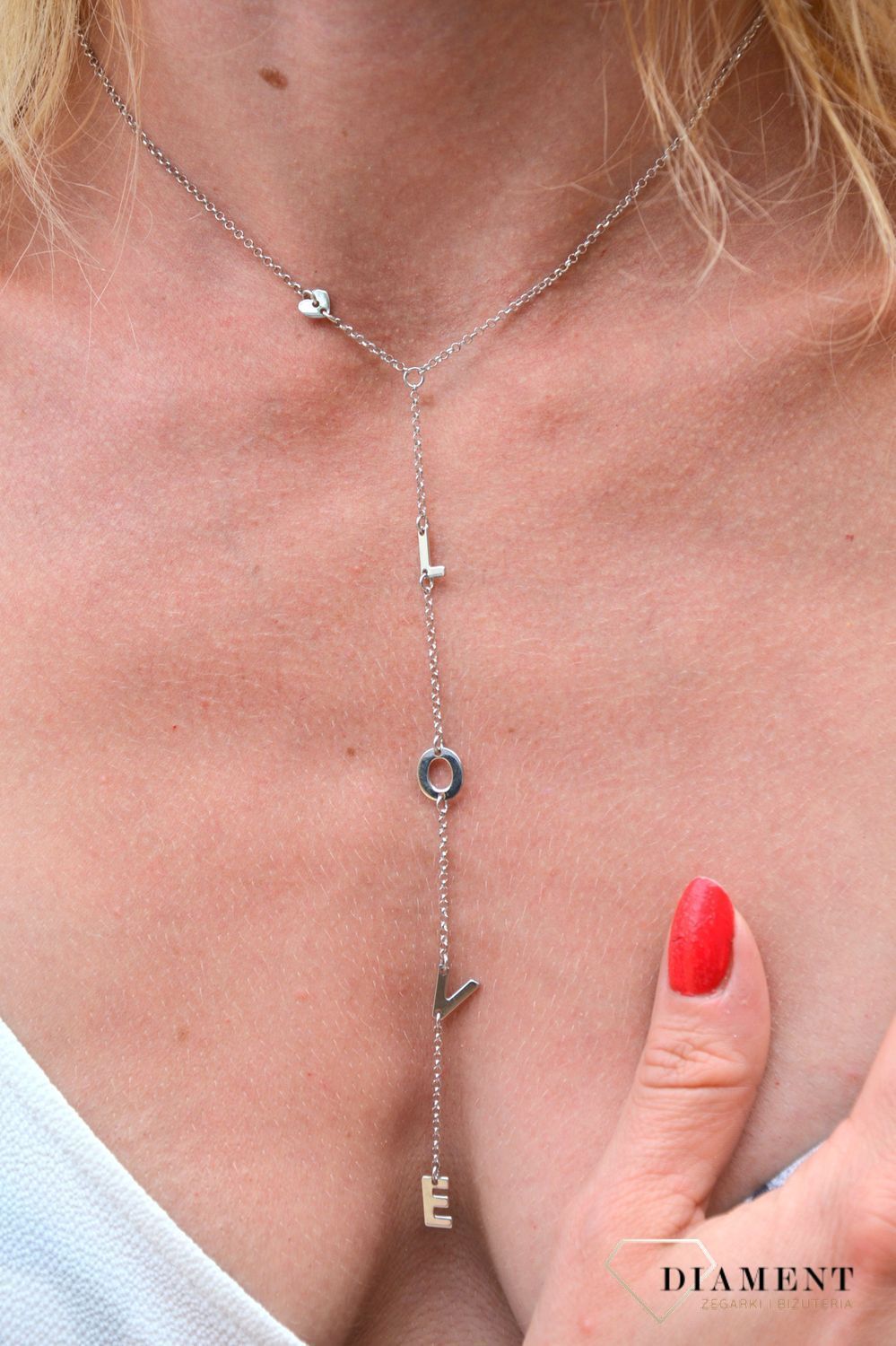 Naszyjnik srebrny Infinity BGNZ006336 napis LOVE.jpg