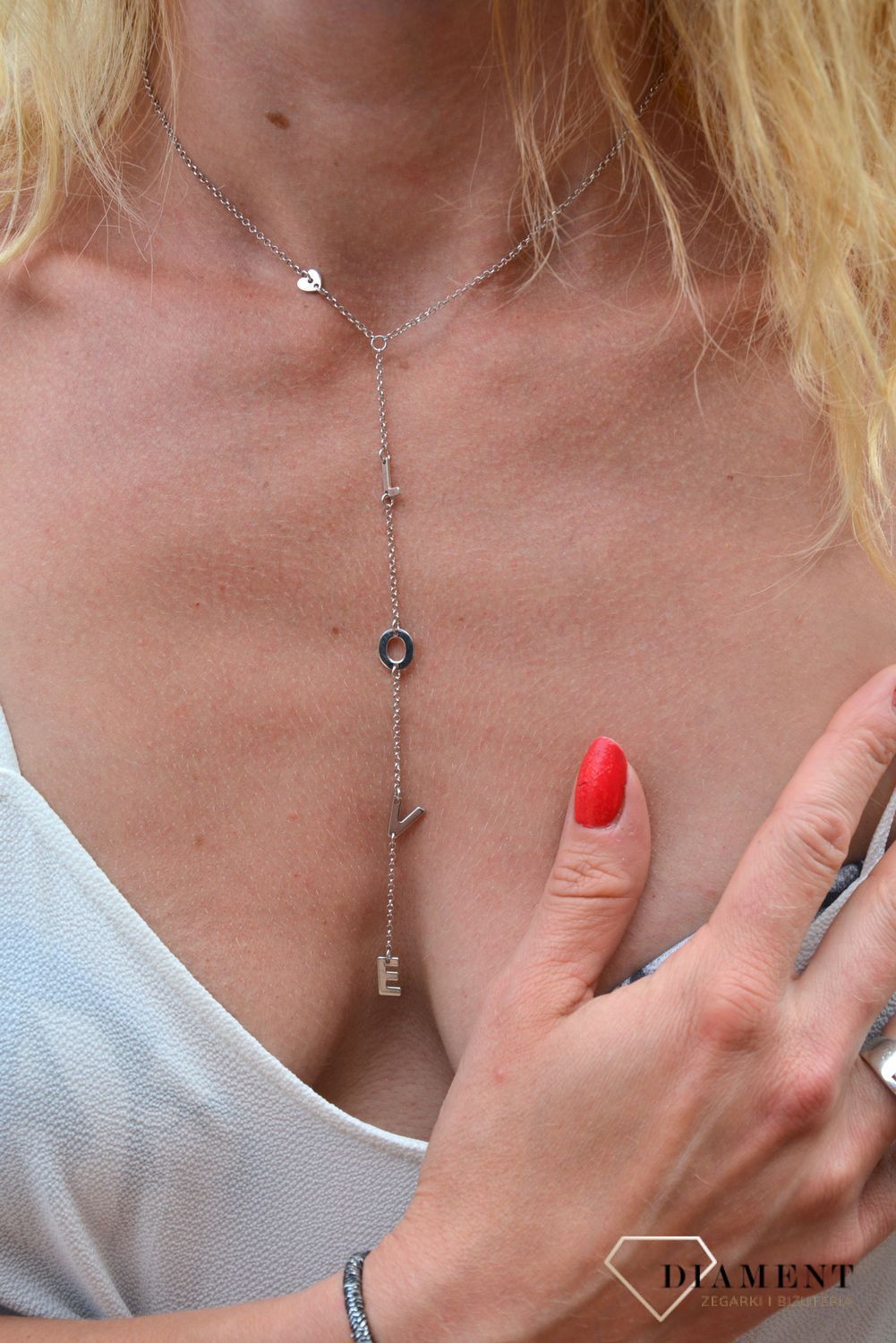 Naszyjnik srebrny Infinity BGNZ006336 napis LOVE.jpg