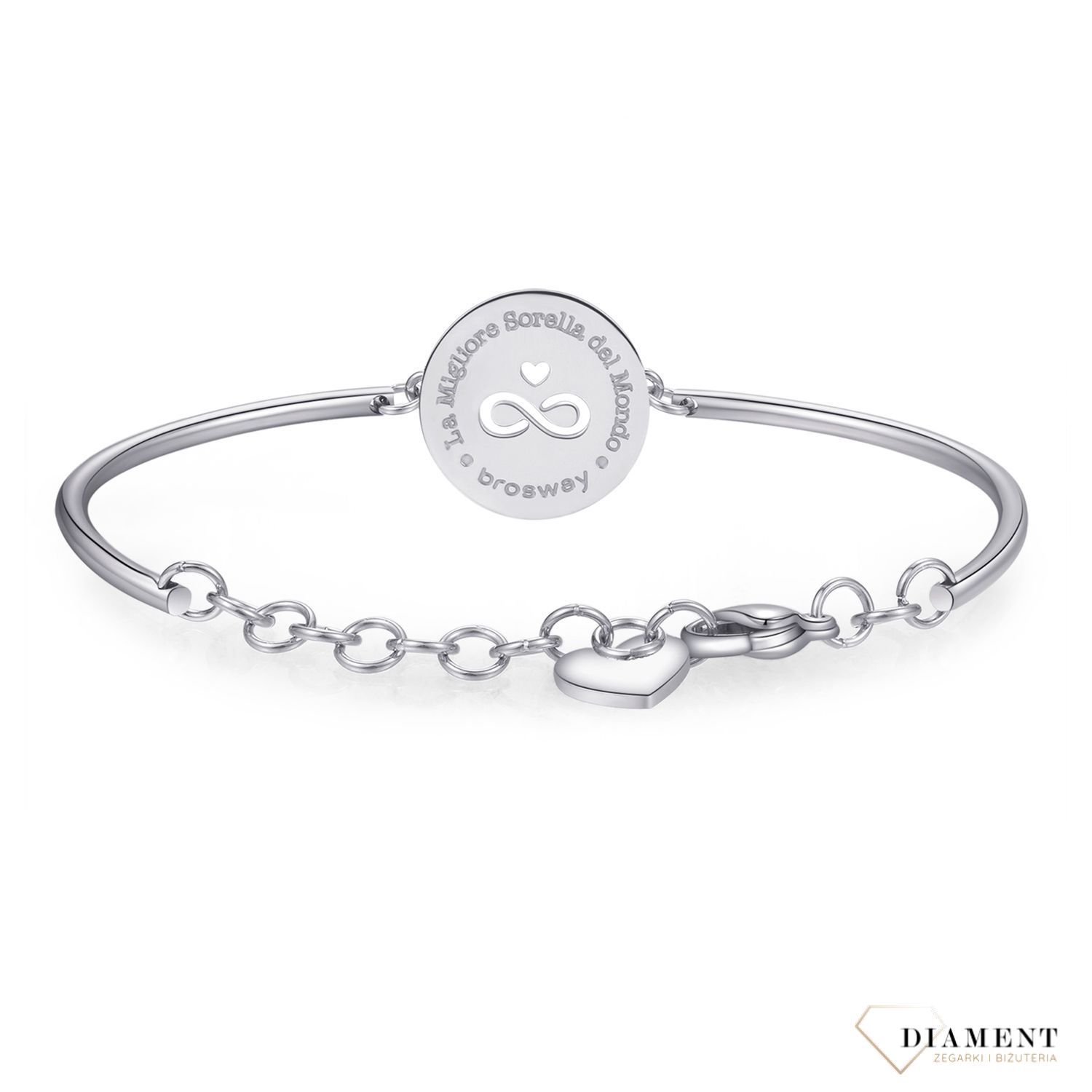 Bransoletka damska stalowa Brosway Chakra 'Siostra nieskończoność' BHK271 (2).jpg