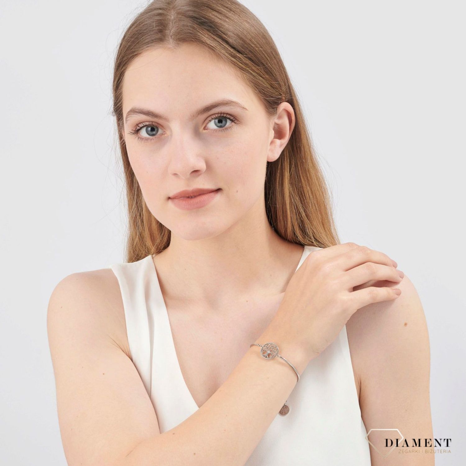 Bransoletka damska stalowa Brosway Chakra 'drzewo życia' BHK285.jpg