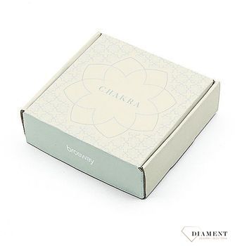 Bransoletka damska stalowa pozłacana złota Brosway Chakra koło ozdobione kryształami Swarovskiego BHK301 💎 Bransoletka stalowa z zawieszką w kształcie koła..jpg