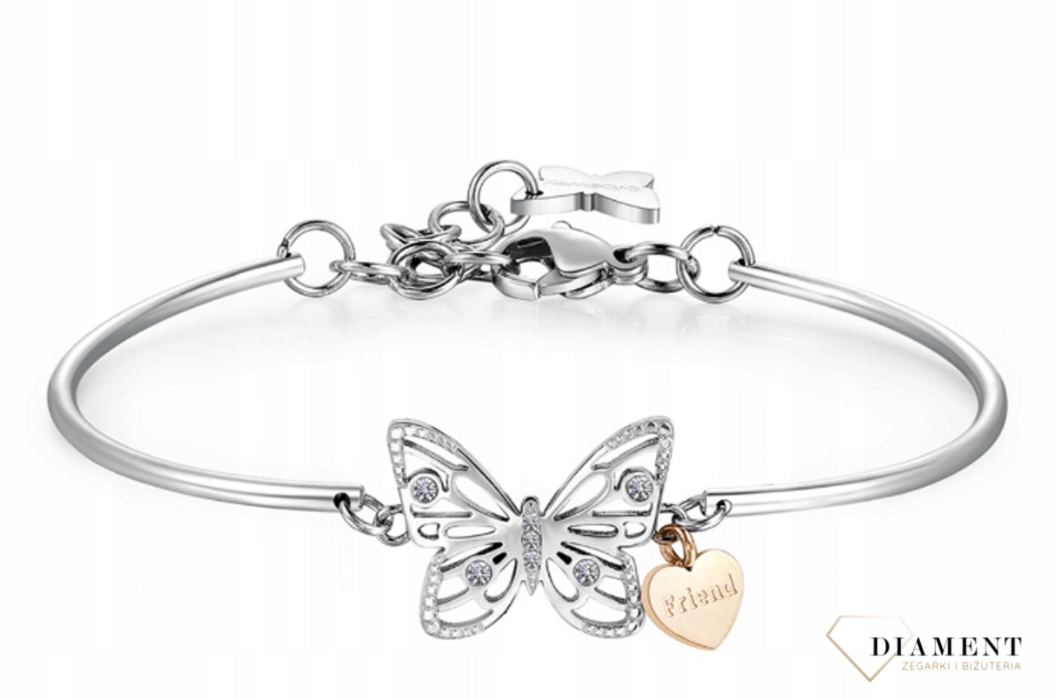 Bransoletka damska stalowa Brosway Motyl Przyjaciółka BHK402.png