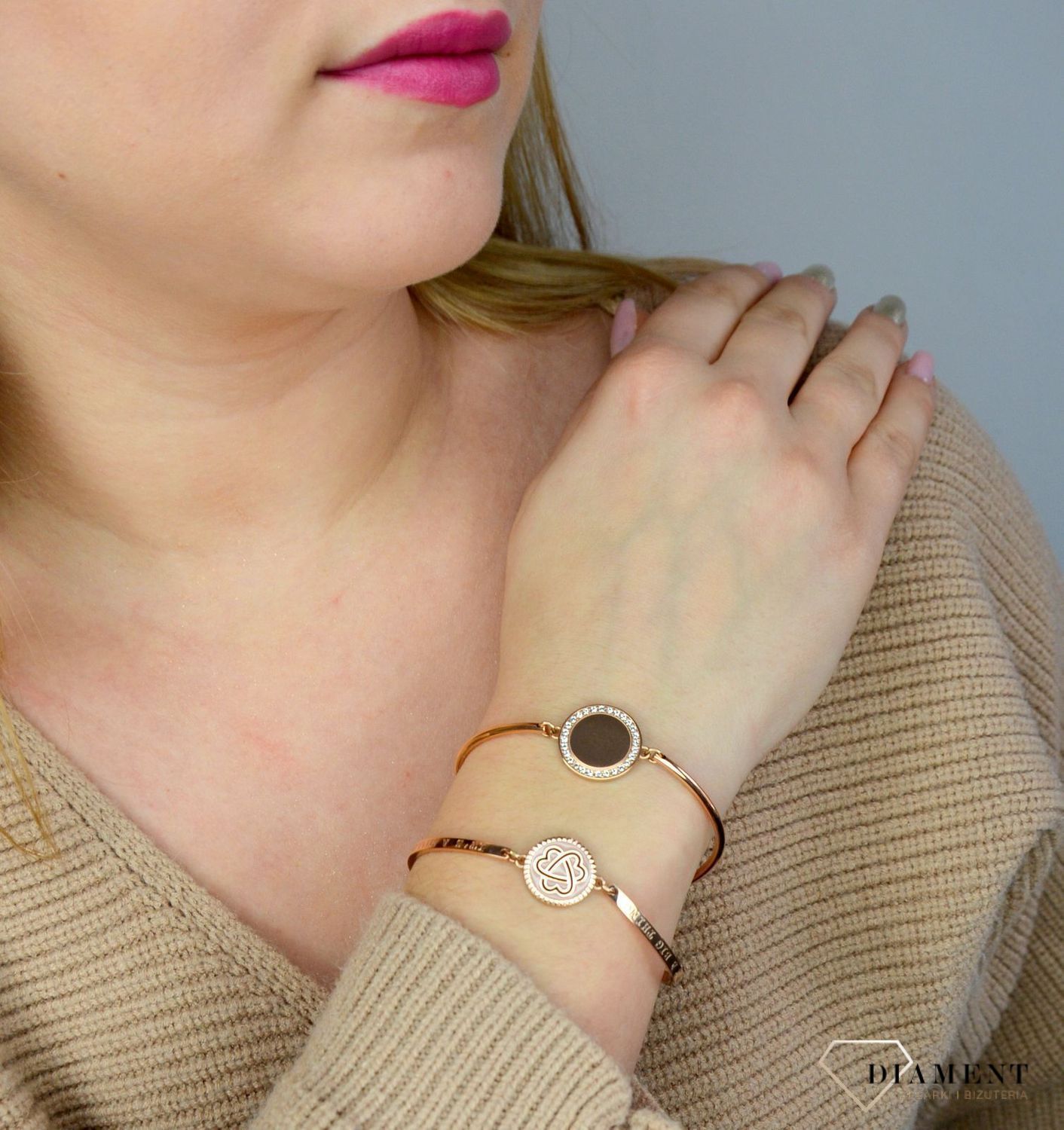 Bransoletka damska stalowa pozłacana Brosway Chakra 'Przyjaźń' BHK425 (2).jpg