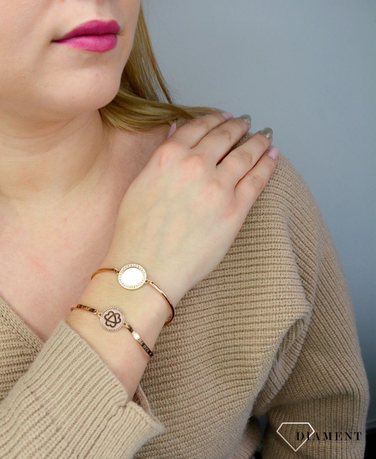 Bransoletka damska stalowa pozłacana Brosway Chakra 'Przyjaźń' BHK425 (2).jpg