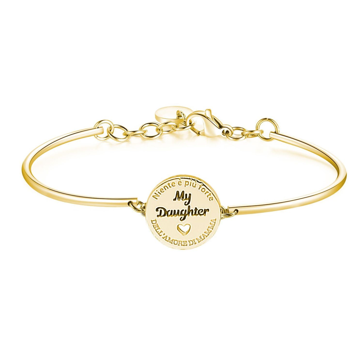 Bransoletka damska stalowa pozłacana Brosway Chakra 'Córka' BHK436.jpg