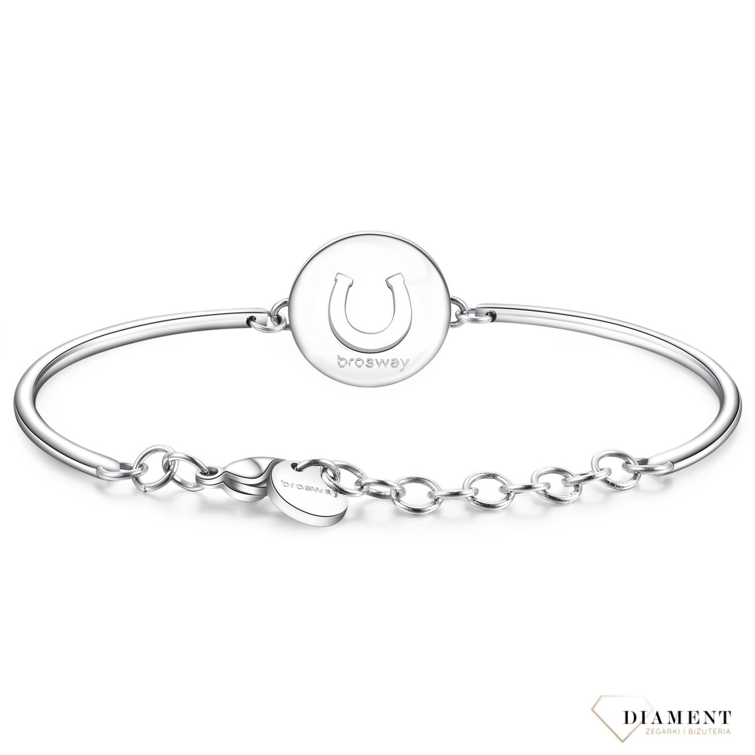 Bransoletka damska stalowa Brosway Chakra 'podkowa' BHK53  (2).jpg