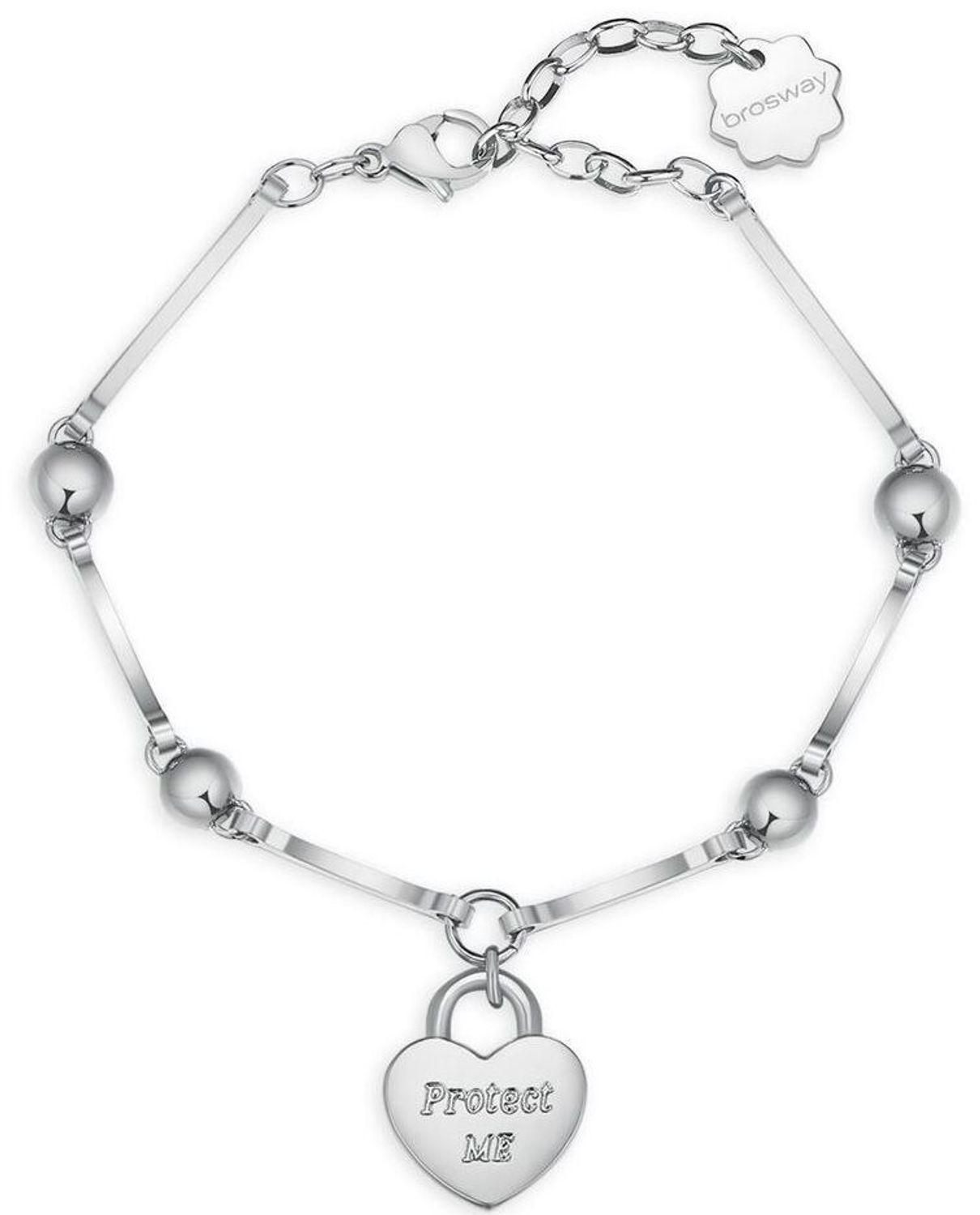 Bransoletka damska stalowa Brosway Chakra Serce z różą wiatrów BHKB019EN.jpg