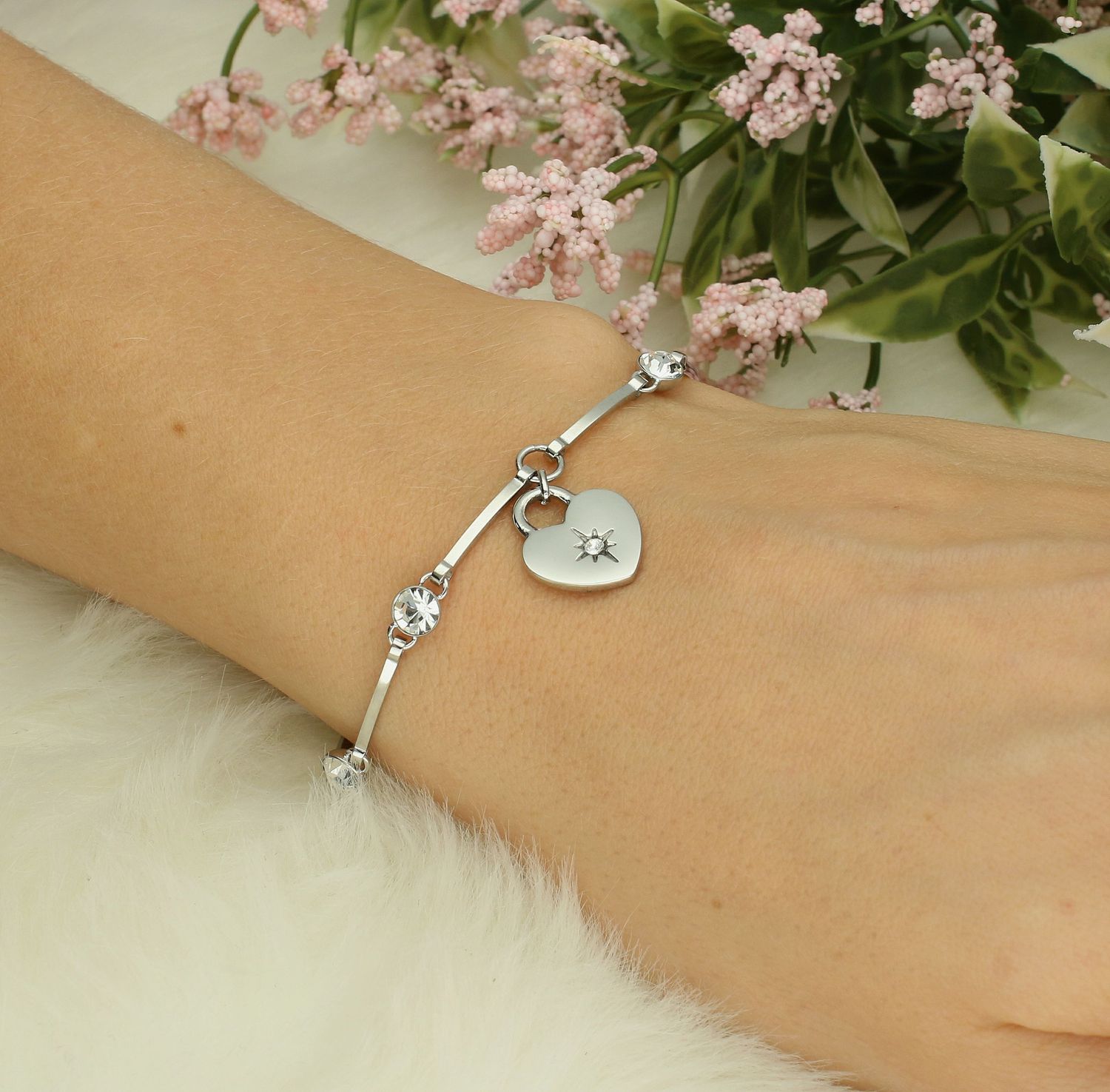 Bransoletka damska stalowa Brosway Chakra Serce z różą wiatrów BHKB019EN.jpg