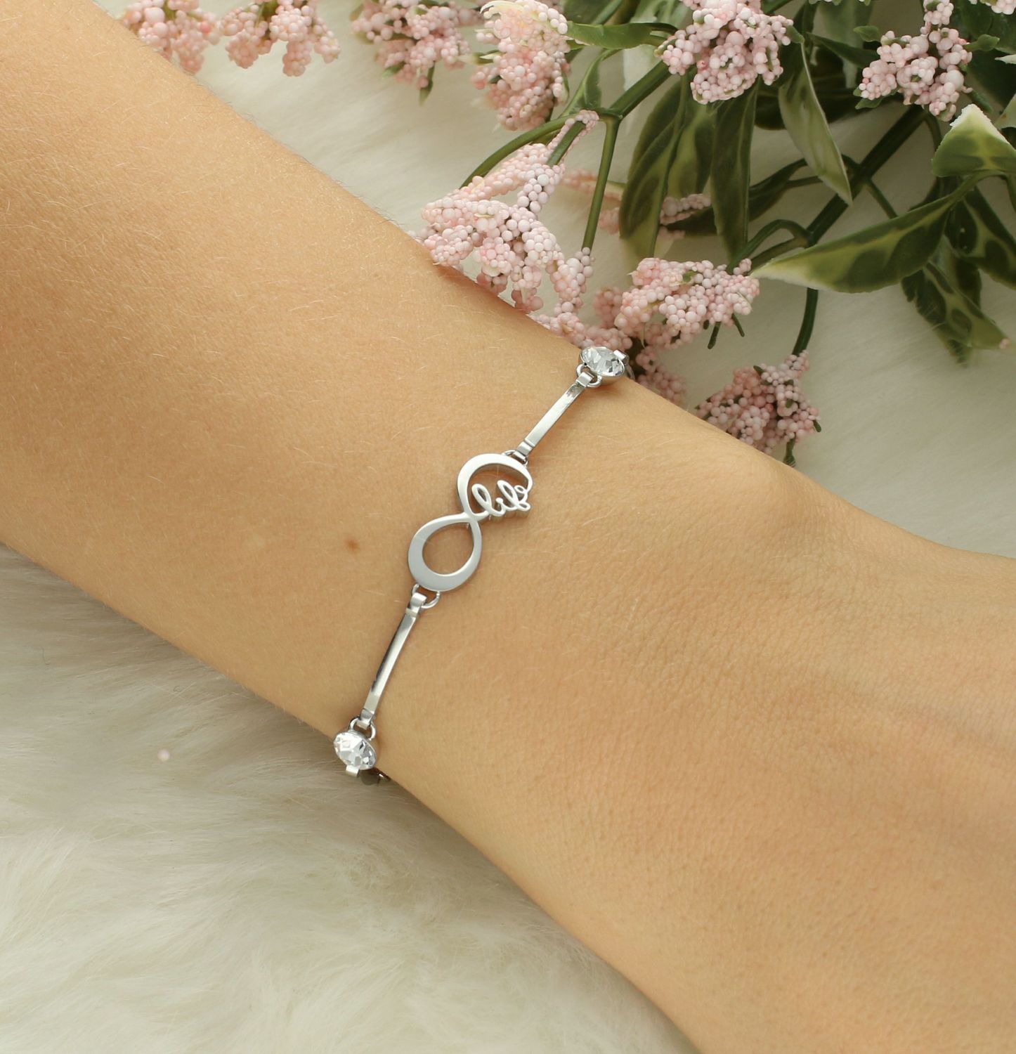 Bransoletka damska stalowa Brosway Chakra 'nieskończoność' życie BHKB029.jpg