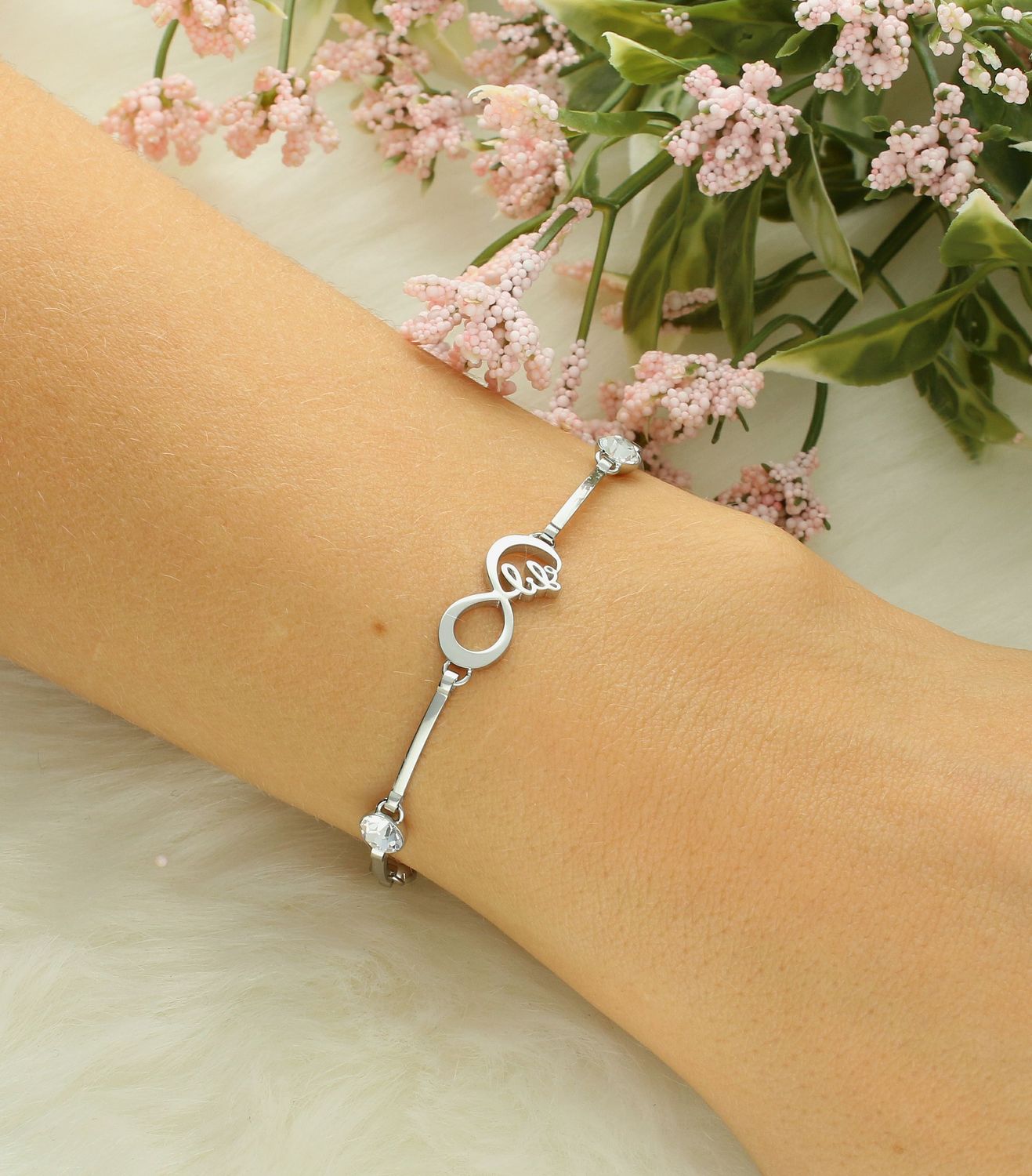 Bransoletka damska stalowa Brosway Chakra 'nieskończoność' życie BHKB029.jpg