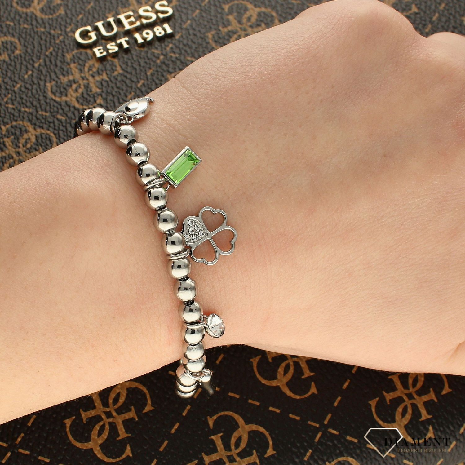 Stalowa, kuleczkowa Bransoletka Brosway Chakra  Powodzenia  BHKB114.jpg