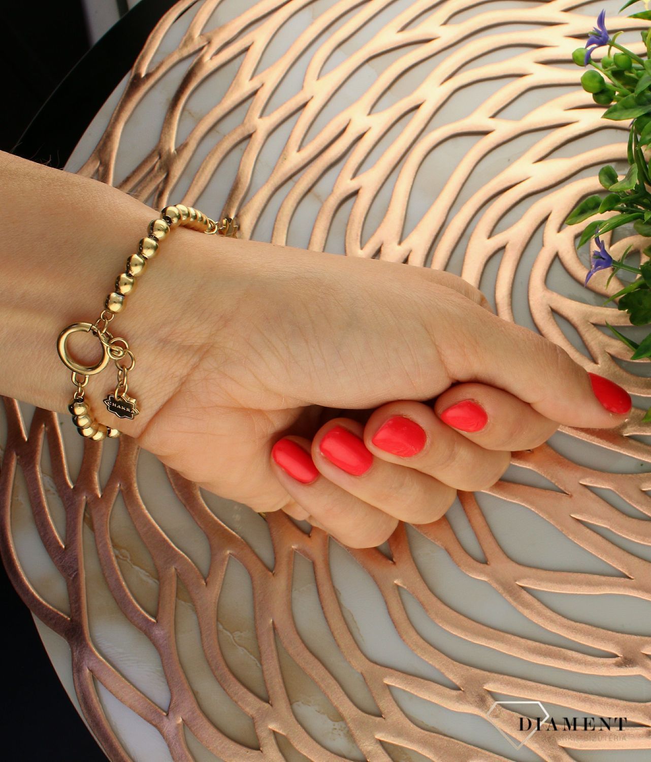 Stalowa ogniwkowa bransoletka Brosway Chakra  Podróżowanie  BHKB119.jpg