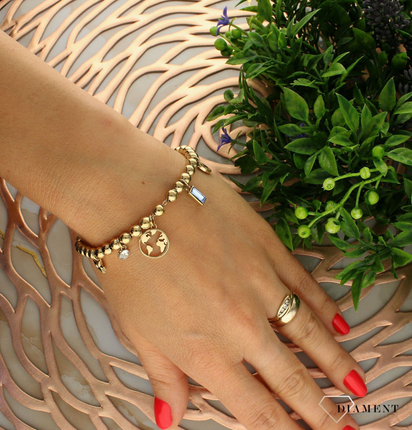 Stalowa ogniwkowa bransoletka Brosway Chakra  Podróżowanie  BHKB119.jpg