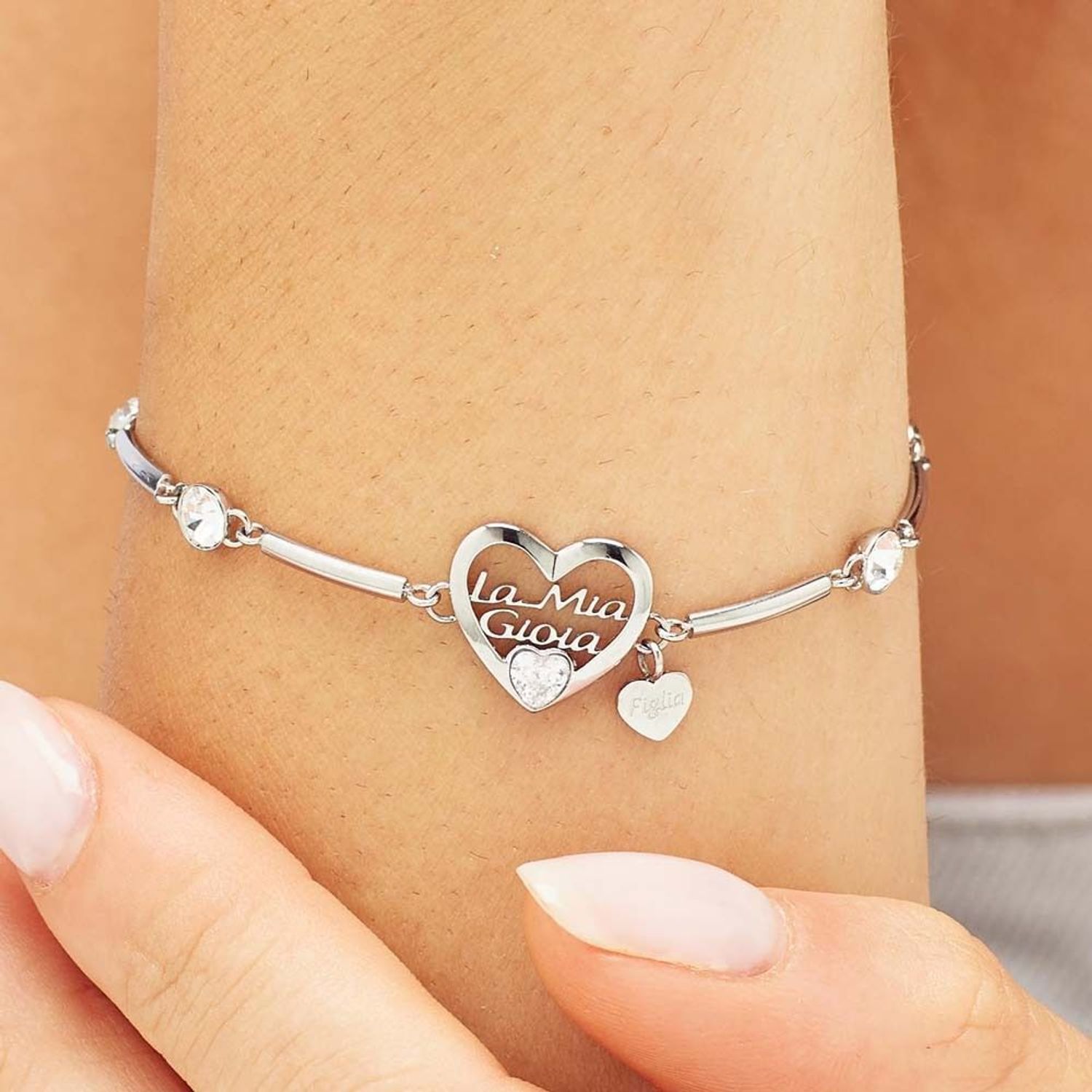 Bransoletka damska stalowa Brosway Chakra 'La Mia gioia' Moja Radość BHKB169.jpg