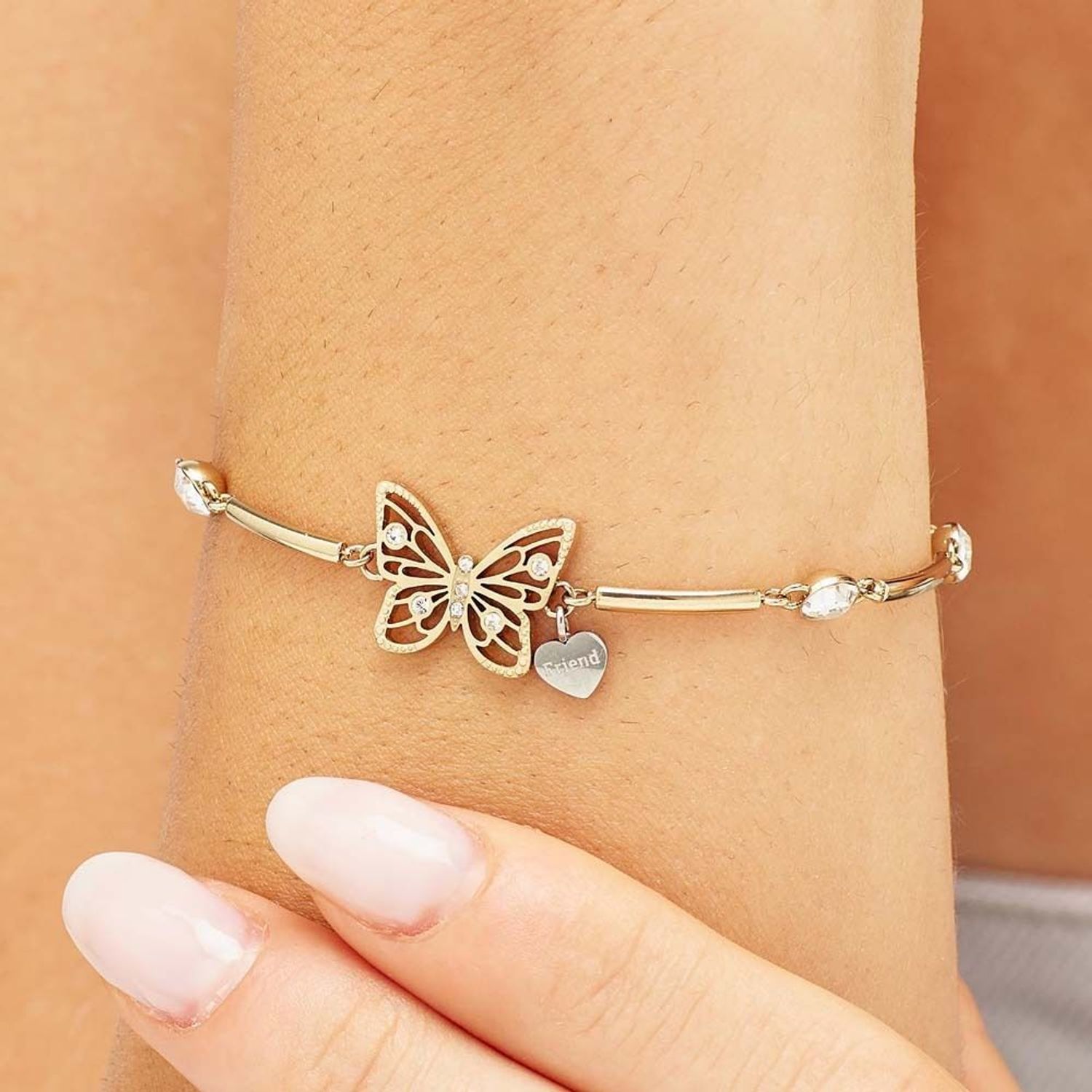 Bransoletka damska stalowa pozłacana Brosway CHAKRA BHKB171.jpg