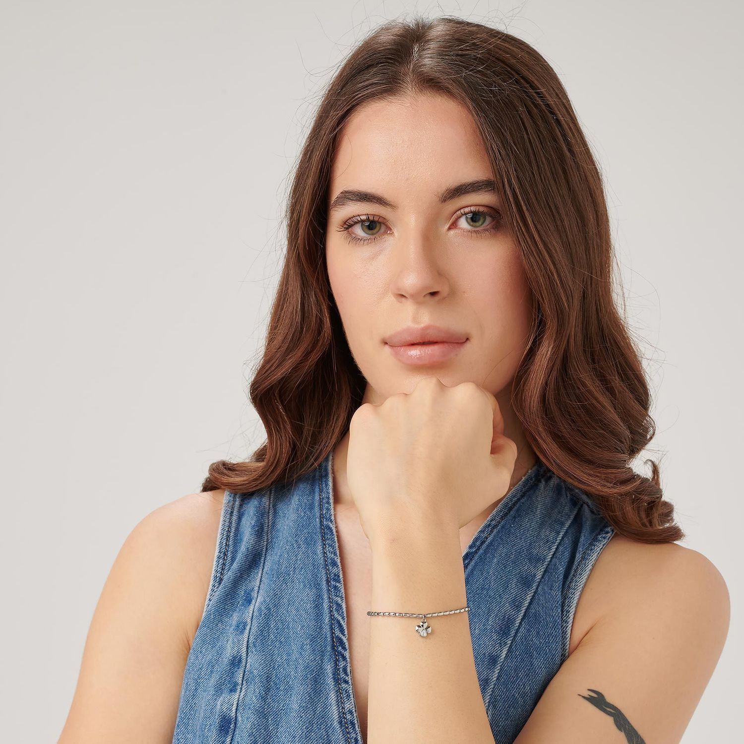 Bransoletka damska stalowa Brosway Chakra Good Luck z Koniczyną na szczęście BHKB208.jpg