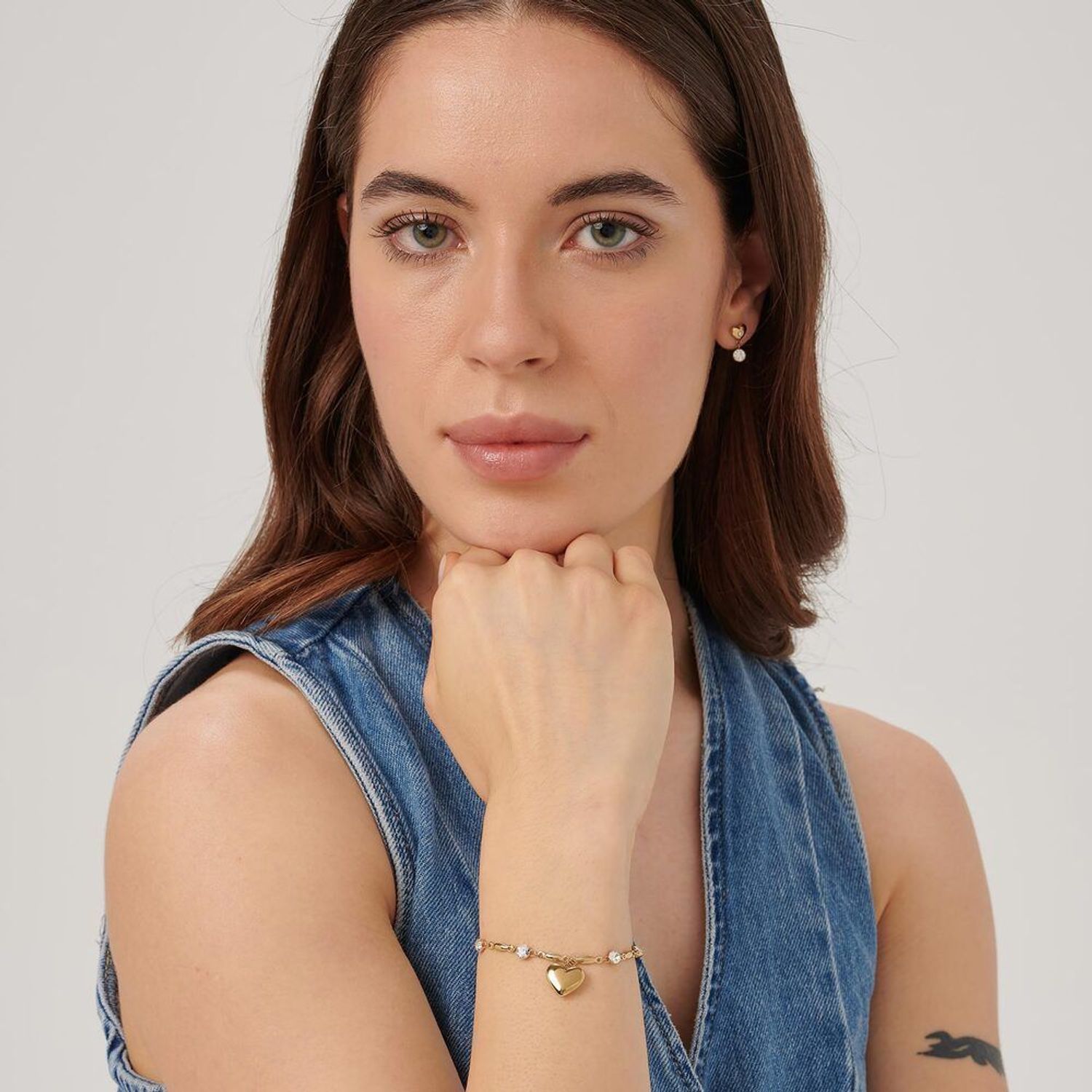 Bransoletka damska stalowa pozłacana Brosway Chakra BHKB212.jpg