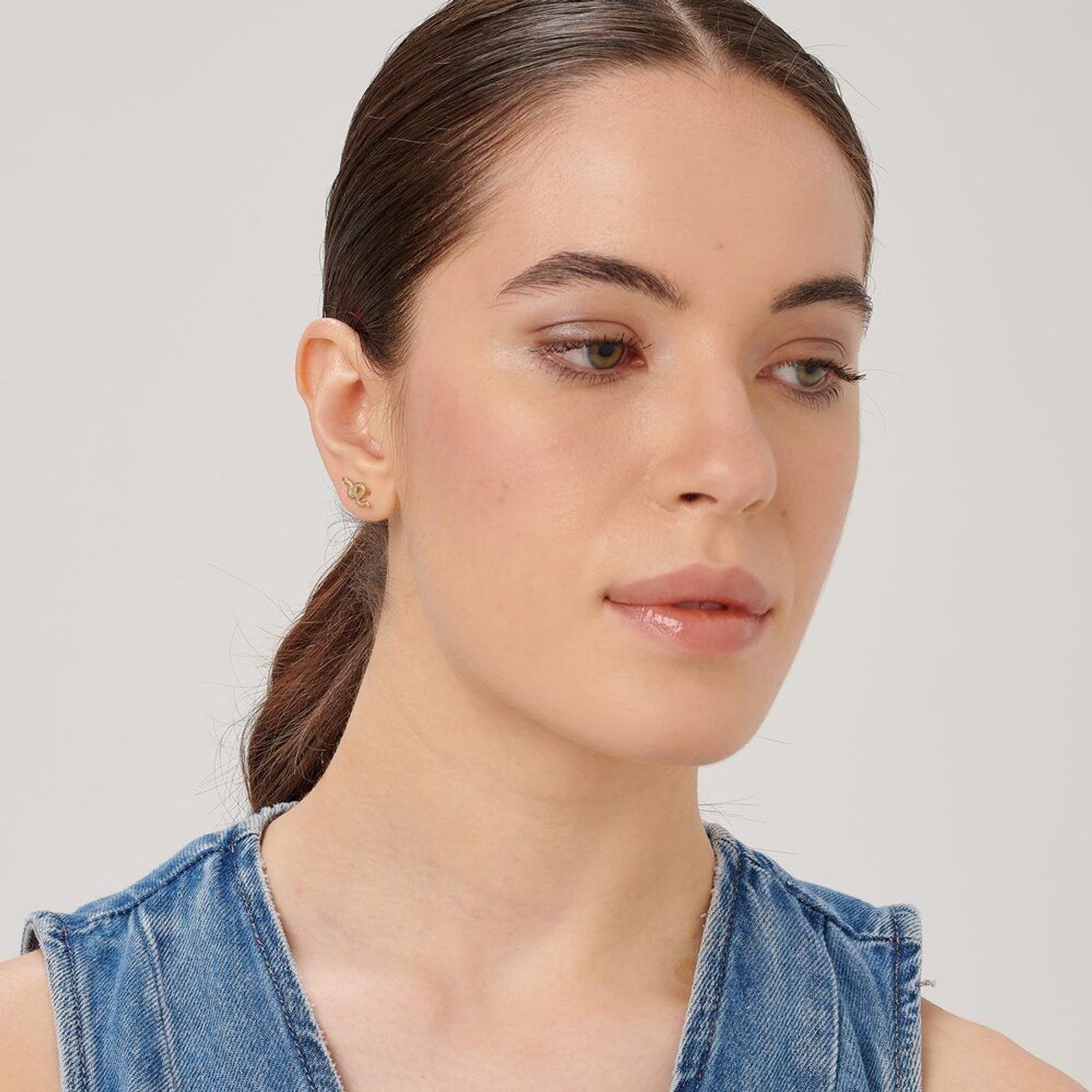 Kolczyki stalowe pozłacane węże Brosway Chakra BHKE195..jpg