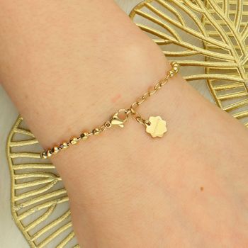 Bransoletka damska Brosway Chakra BHKLE06 – stal pozłacana z sercem i znakiem nieskończoności zapięcie.jpg