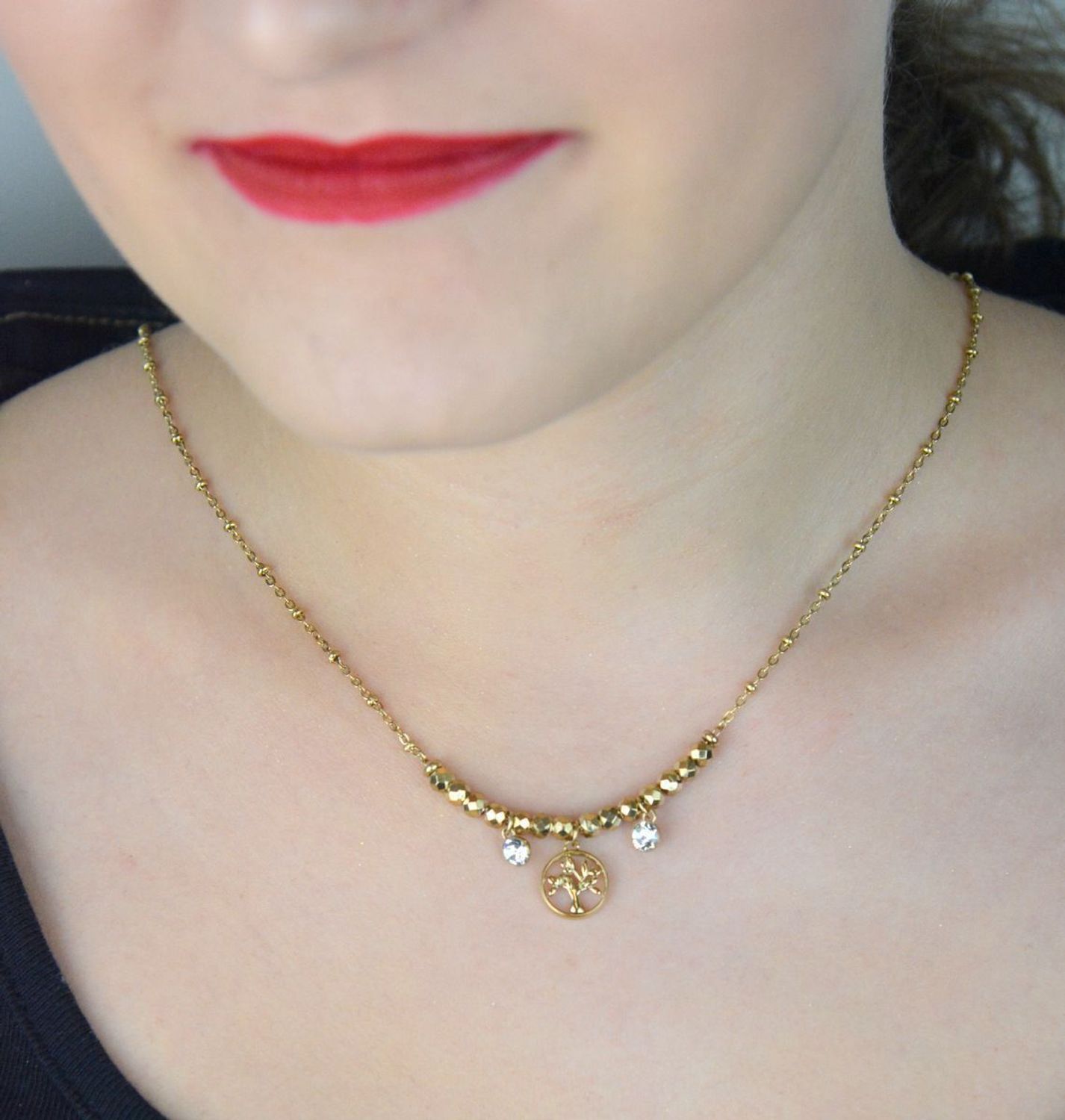 Naszyjnik Brosway CHAKRA BHKN168 z drzewem życia i kryształami  Biżuteria stalowa złocona (1).jpg