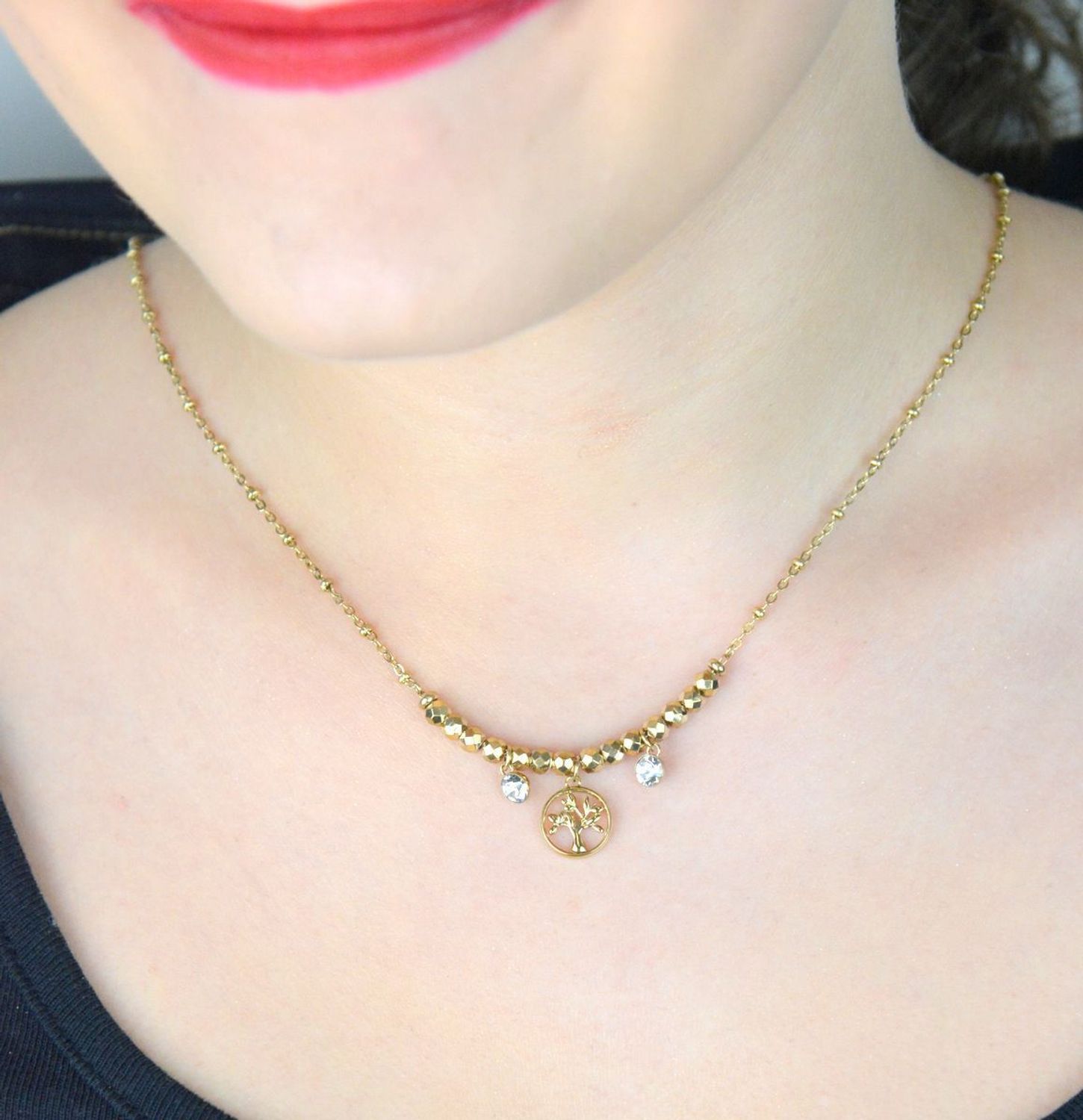 Naszyjnik Brosway CHAKRA BHKN168 z drzewem życia i kryształami  Biżuteria stalowa złocona (1).jpg