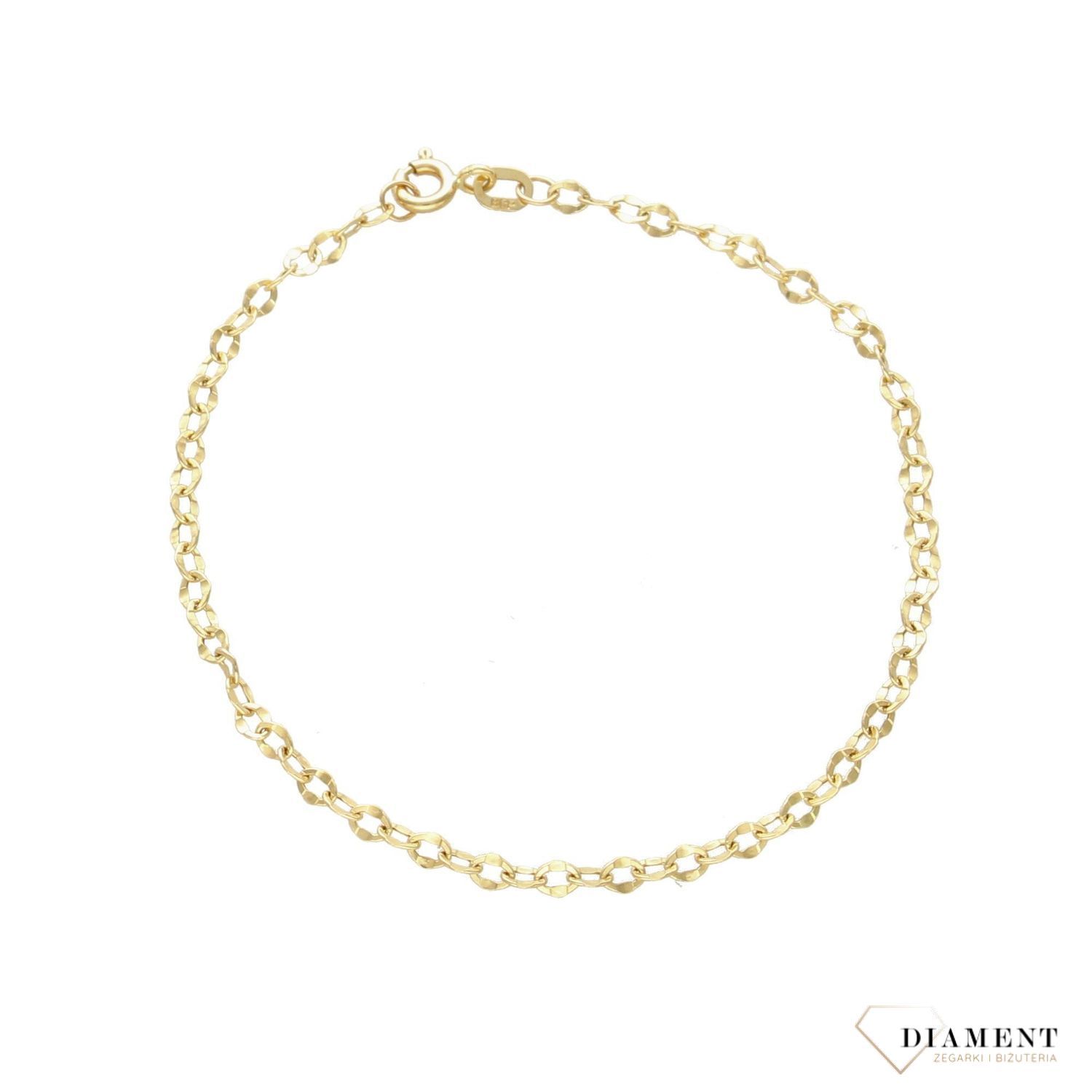 Złota bransoleta Ankier ✓Bransoletki złote w Sklepie z Biżuterią zegarki-diament.pl✓Piękne i Eleganckie Bransoletki✓Prawdziwe Złoto✓ Idealny pomysł na prezent 1.jpg