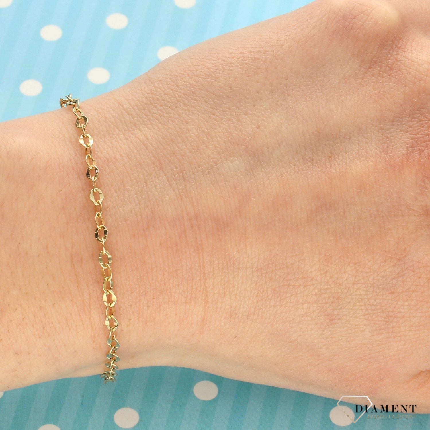 Złota bransoleta Ankier ✓Bransoletki złote w Sklepie z Biżuterią zegarki-diament.pl✓Piękne i Eleganckie Bransoletki✓Prawdziwe Złoto✓ Idealny pomysł na prezent 1.jpg