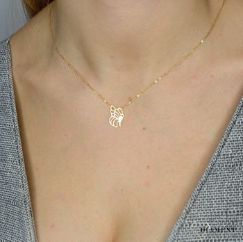 Naszyjnik złoty próby 585 motylek BKN000000-383 ✓Złote Naszyjniki Damskie w Sklepie z Biżuterią zegarki-diament.pl✓ Piękne i Eleganckie Naszyjniki dla Kobiet✓2.JPG