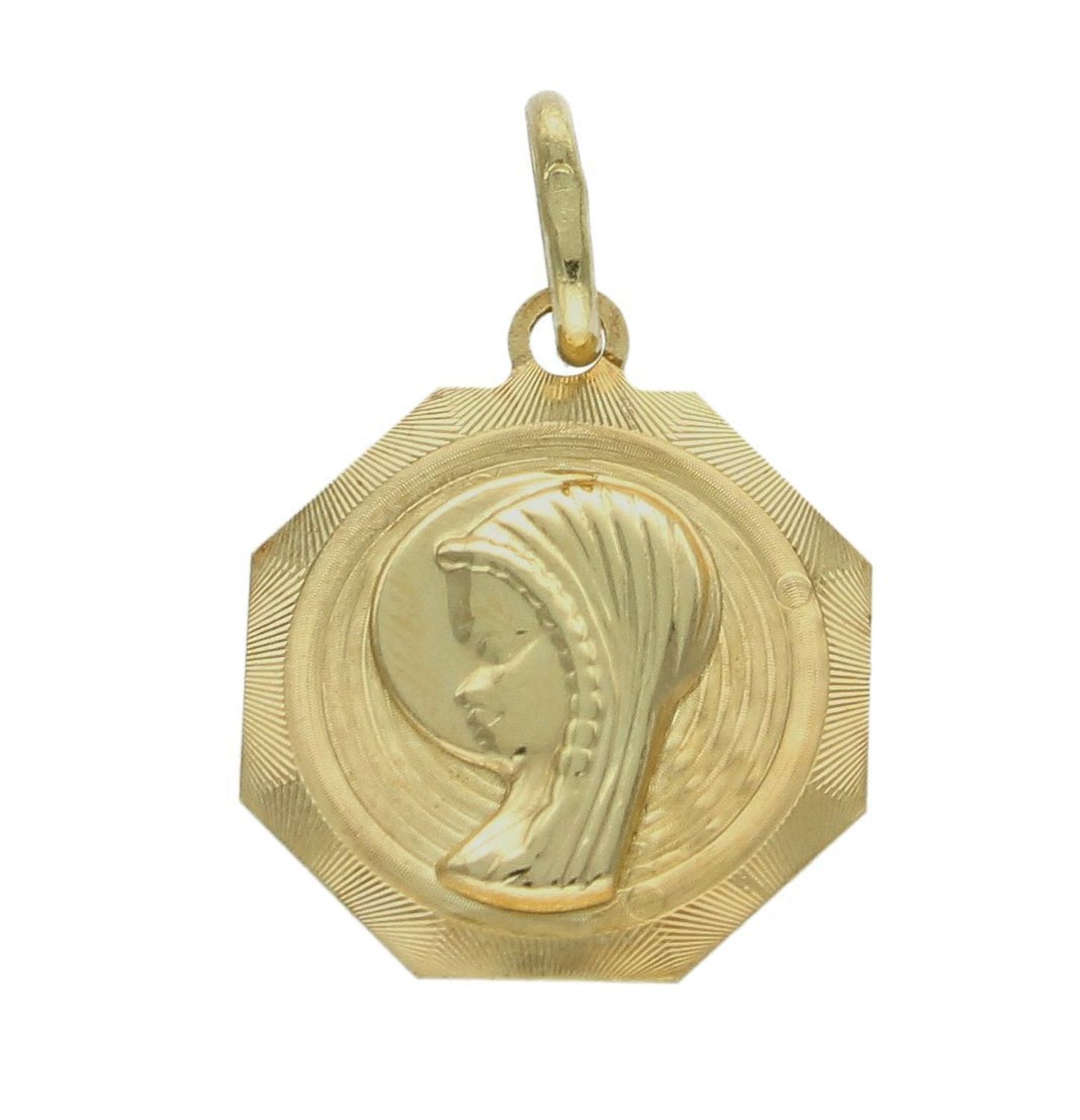 Zawieszka złota medalik Matka Boska 585 BKZ000000-011.jpg